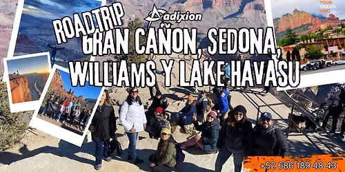 Road Trip a Gran Cañón y Sedona 3 días 2 noches. en Mexicali — boletos y fecha