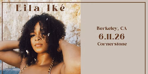 Lila Ik\u00e9 live at Cornerstone Berkeley