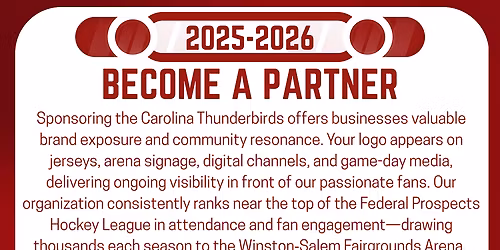 Columbus River Dragons at Carolina Thunderbirds at Winston-Salem Fairgrounds