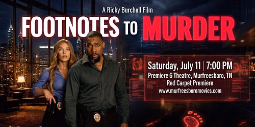 Footnotes To Murder - Red Carpet Premiere