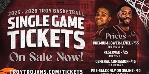 Troy Trojans vs. Maryland Terrapins