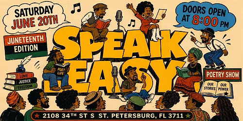 SPEAK EASY:Words That Breathe JUNETEENTH EDITION