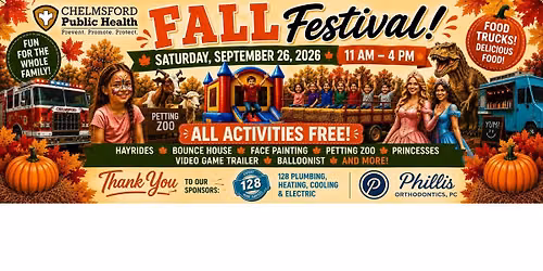 Chelmsford Health Department Annual Fall Festival