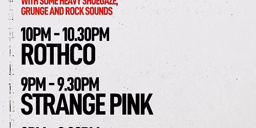 ROTHCO + Strange Pink + Portable Memory Of