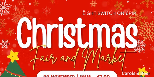 Christmas Market, light Switch on & Singing