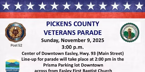 Pickens County Veterans Parade