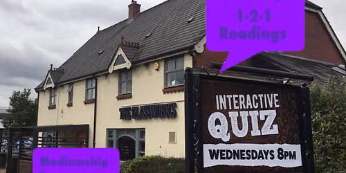 Psychic Nights One To One Readings At The Glassworks Stourbridge 07\/07\/2026