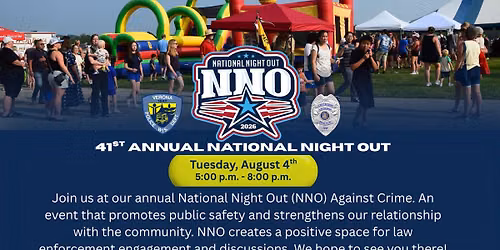 41st Annual National Night Out Against Crime