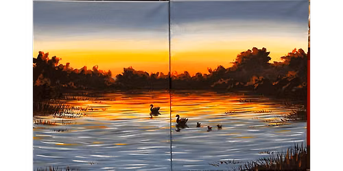 Sunset Swim Date Night - Paint and Sip in Chicago | Classpop!\u2122