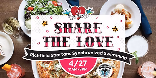 Share The Love with the Richfield Spartans Synchronized Swimming!
