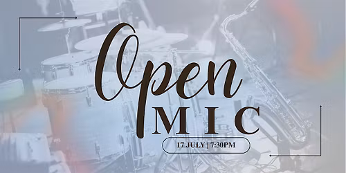 Open Mic JUL