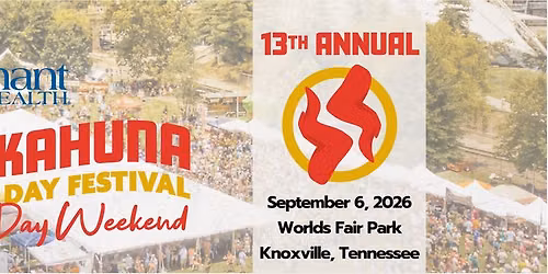 Covenant Health Big Kahuna Labor Day Festival 2026