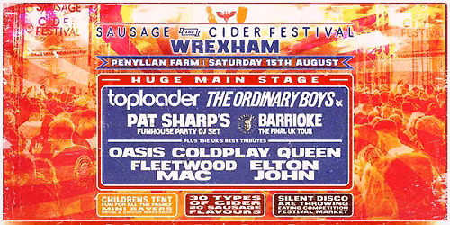 Sausage and Cider Festival - Wrexham 2026