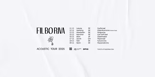 Fil Bo Riva \/\/\/ Acoustic Tour 2025 \/\/\/ M\u00fcnchen