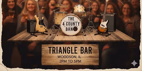 New Years Day w\/ The 4 County Band @ Triangle Bar (Woodson, IL)