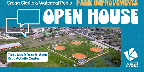 Waterleaf and Gregg-Clarke Park Open House