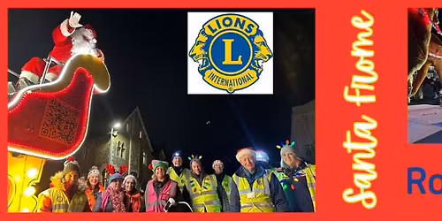 Frome Lions & Rotary Father Christmas 2025 - Market Place, Frome