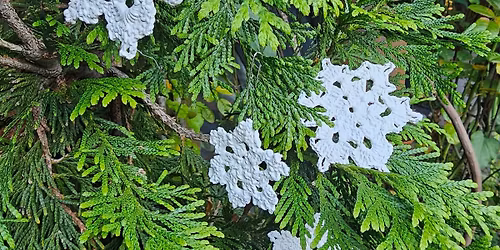 Crochet and Porcelain Dipped Ornaments with Denise