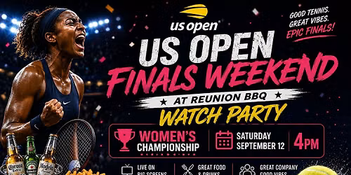 US Open Women\u2019s Final Watch Party  | BBQ, Cocktails & Tennis