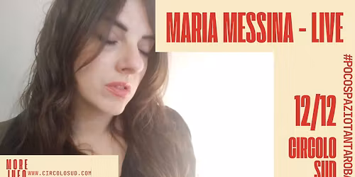 Maria Messina - Live