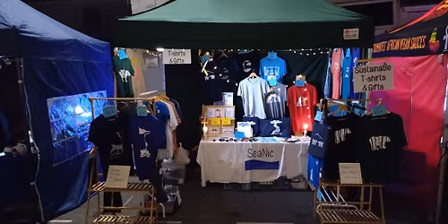 Sustainable Gifts & Slow Fashion at Dawlish Christmas Market (Lanterns & Lights!)