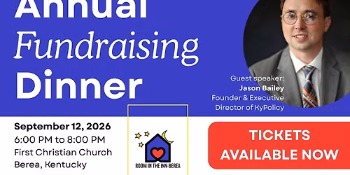 2026 Annual Fundraising Dinner in support of Room In The Inn Berea