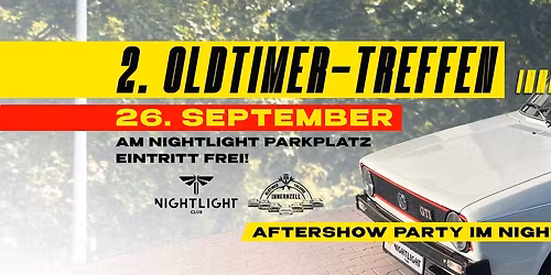 Oldtimer-Treffen | NIGHTLIGHT 26.09.