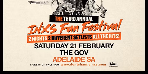 DON\u2019T CHANGE - Ultimate INXS Tribute | The Gov, Adelaide SA