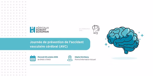 Journ\u00e9e de pr\u00e9vention de l\u2019accident vasculaire c\u00e9r\u00e9bral