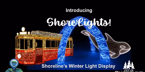 Lighting of the Shorelights Winter Light Display