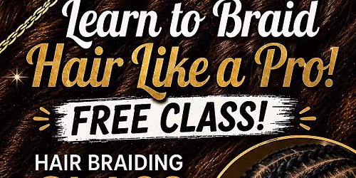 Hands of Hope Beauty Academy: FREE Braiding Class