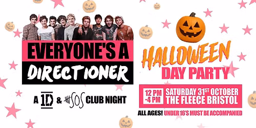 Everyone's A Directioner - A 1D & 5SOS Halloween Day Party @ The Fleece, Bristol - Sat 31st Oct 2026