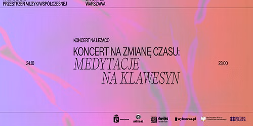 Koncert na zmian\u0119 czasu: Medytacje na klawesyn  
