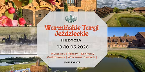 Warmi\u0144skie Targi Je\u017adzieckie II EDYCJA 
