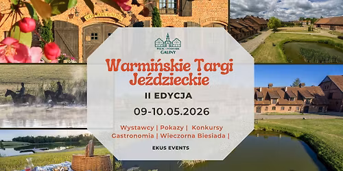 Warmi\u0144skie Targi Je\u017adzieckie II EDYCJA 