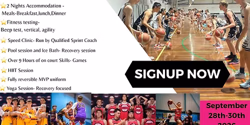 MVP Basketball Performance Camp September 2026