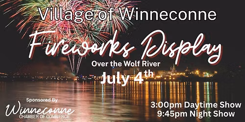 Winneconne Fireworks Display