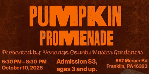 Venango Master Gardeners Pumpkin Promenade