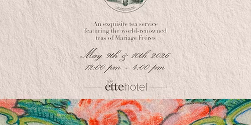 Mother's Day Tea at ette hotel