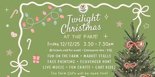 Twilight Christmas at the Farm