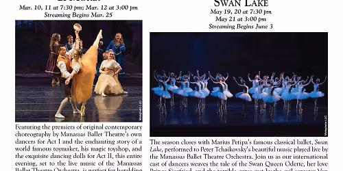 Manassas Ballet Theatre - The Nutcracker at Hylton Performing Arts Center - Merchant Hall