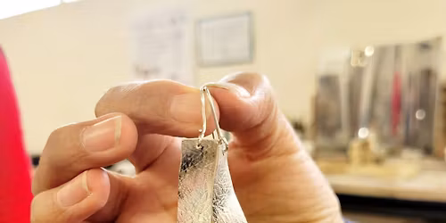 Natural Textured Pendants\/Earrings - Taster