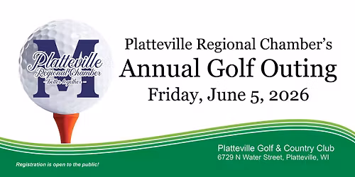 Platteville Regional Chamber's Annual Golf Outing
