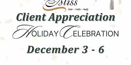 Salon Bliss Gurnee's Client Appreciation Holiday Celebration