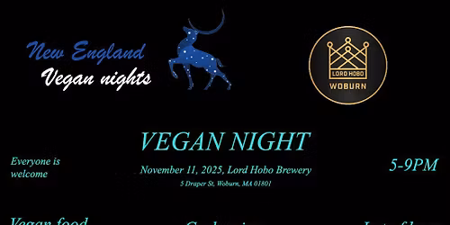 New England Vegan Nights Woburn, MA