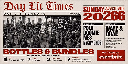 Day Lit : Bottles & Bundles