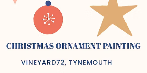 Ceramic Christmas decoration painting workshop