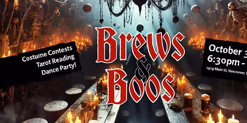 Brews & Boos Halloween Bash at Pour Choices Pub!