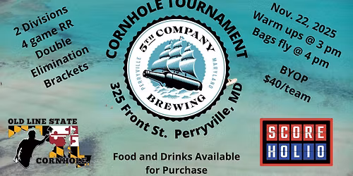 OLSC 5th Company Brewing Cornhole 11\/22\/2025