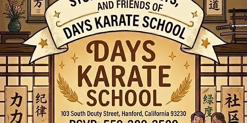 days karate school 20th year celebration and reunion